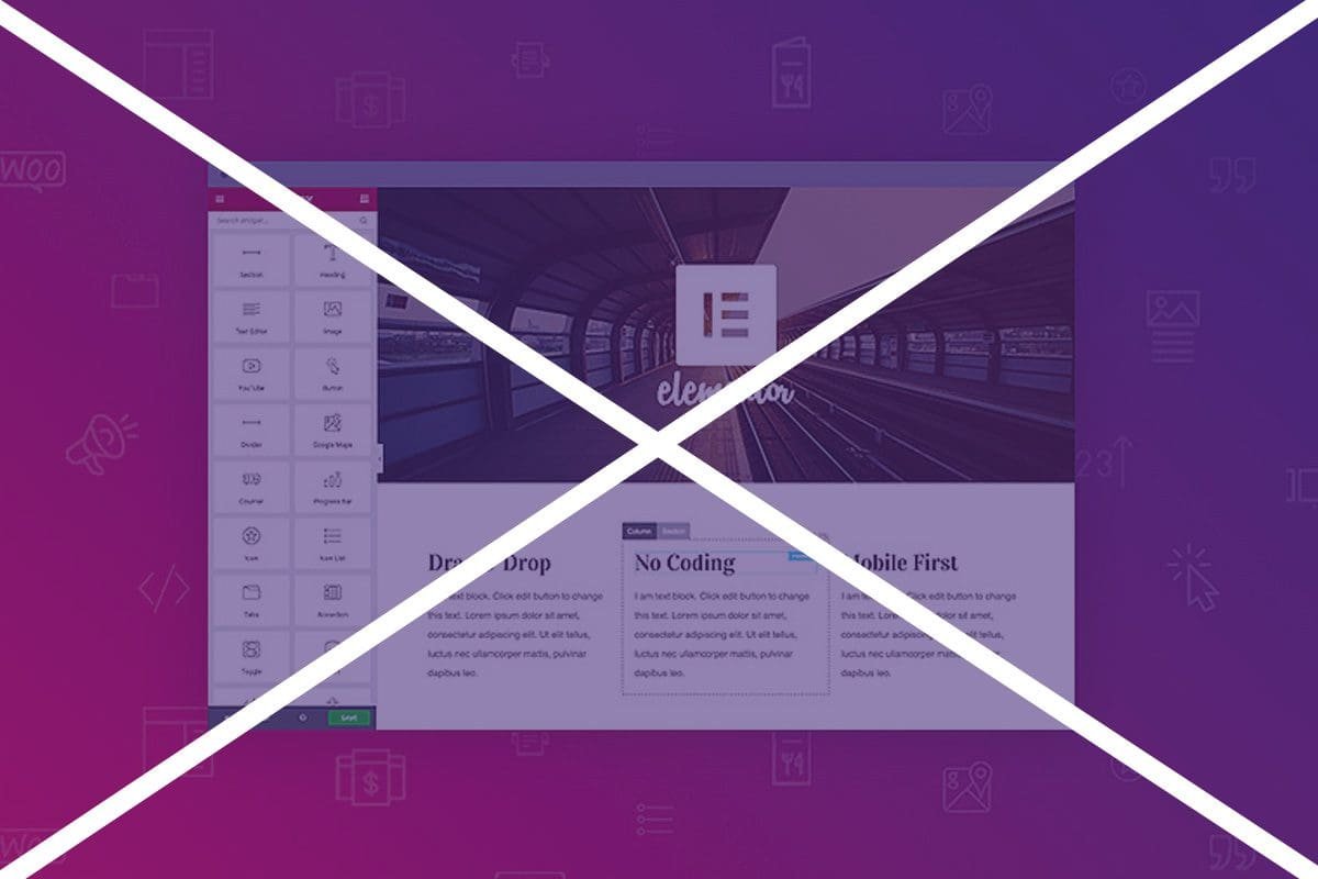 5 Reasons To Avoid Elementor For Website Design